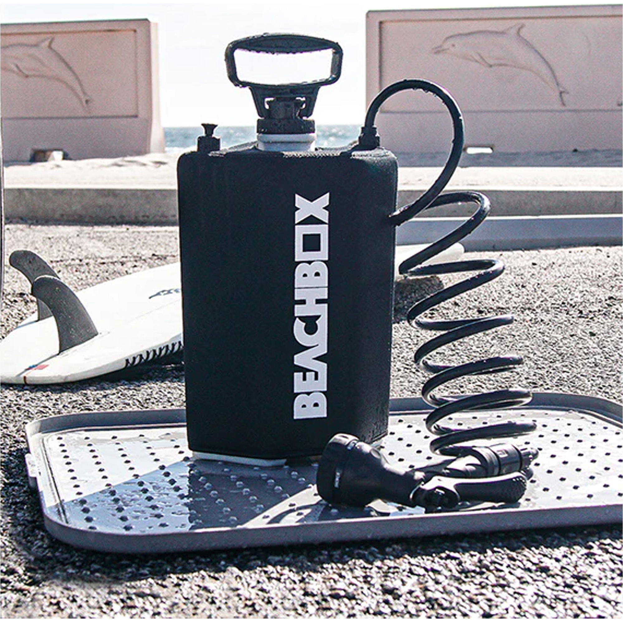 2026 BeachBox Shower Tank BBST21 - Black